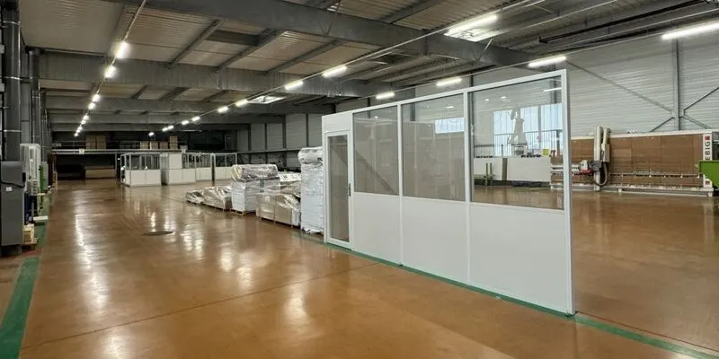 Cloison autoportante