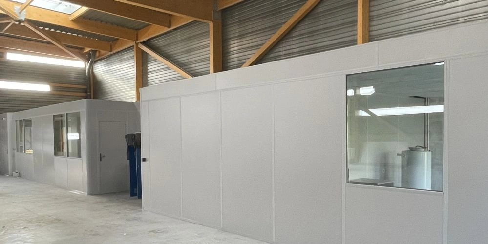 120 m2 de bureau pour entrepôt aménagés pour moins de 13000 euros HT