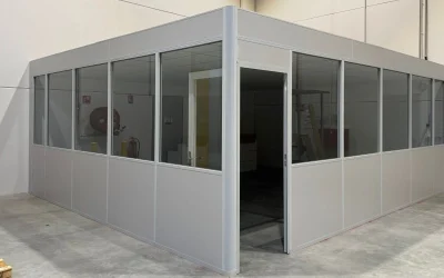 cabine atelier kit séparation atelier showroom ferronnier